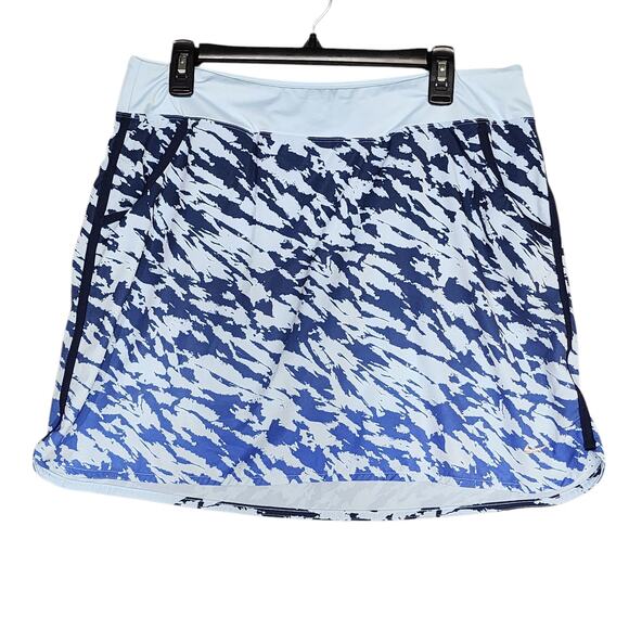 Nike Golf Skort Tour Performance Activewear Dri Fit Blue Size Large - Picture 1 of 9